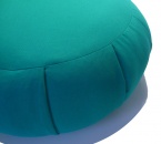 Meditační polštář velký (zelený tyrkys) detail