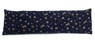 Šíjový relaxační pás - Noční květinová obloha (18x60cm)