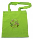 Textilní taška - Oáza klidu - zelená taška