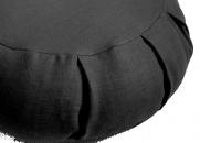 Zafu černý meditační polštář detail