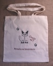 Textilní taška s kočkou Lavennis