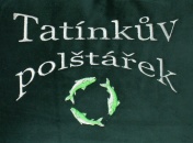 Tatínkův polštář s rybami (30x40cm) -detail