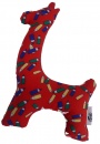 Bylinkové textilní zvířátko - Žirafka