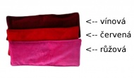 Vzorník masek - barevnice červená