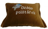 Polštářek pro dědečka hnědý