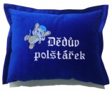 Polštářek se slonem pro dědečka DETAIL