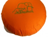 Meditační polštář Zafu - Sloni