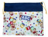 Kapsář do školy - abeceda a čísla - celý náhled kapsáře