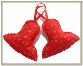 Voňavý vánoční zvoneček - červený