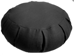 Meditační polštář Zafu - Velký černý