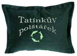 Tatínkův polštář s rybami (30x40cm)
